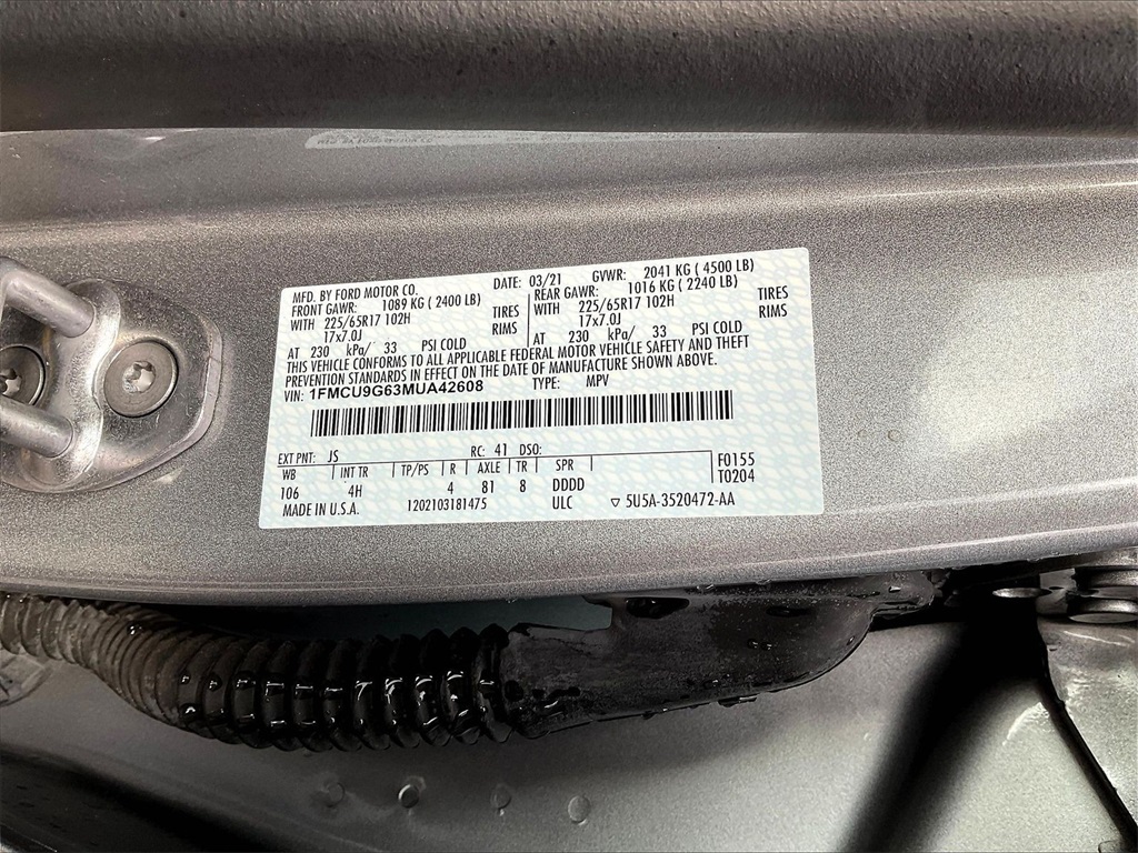 2021 Ford Escape SE - Photo 31