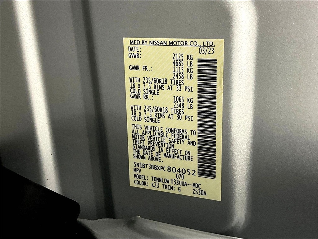 2023 Nissan Rogue SV - Photo 35