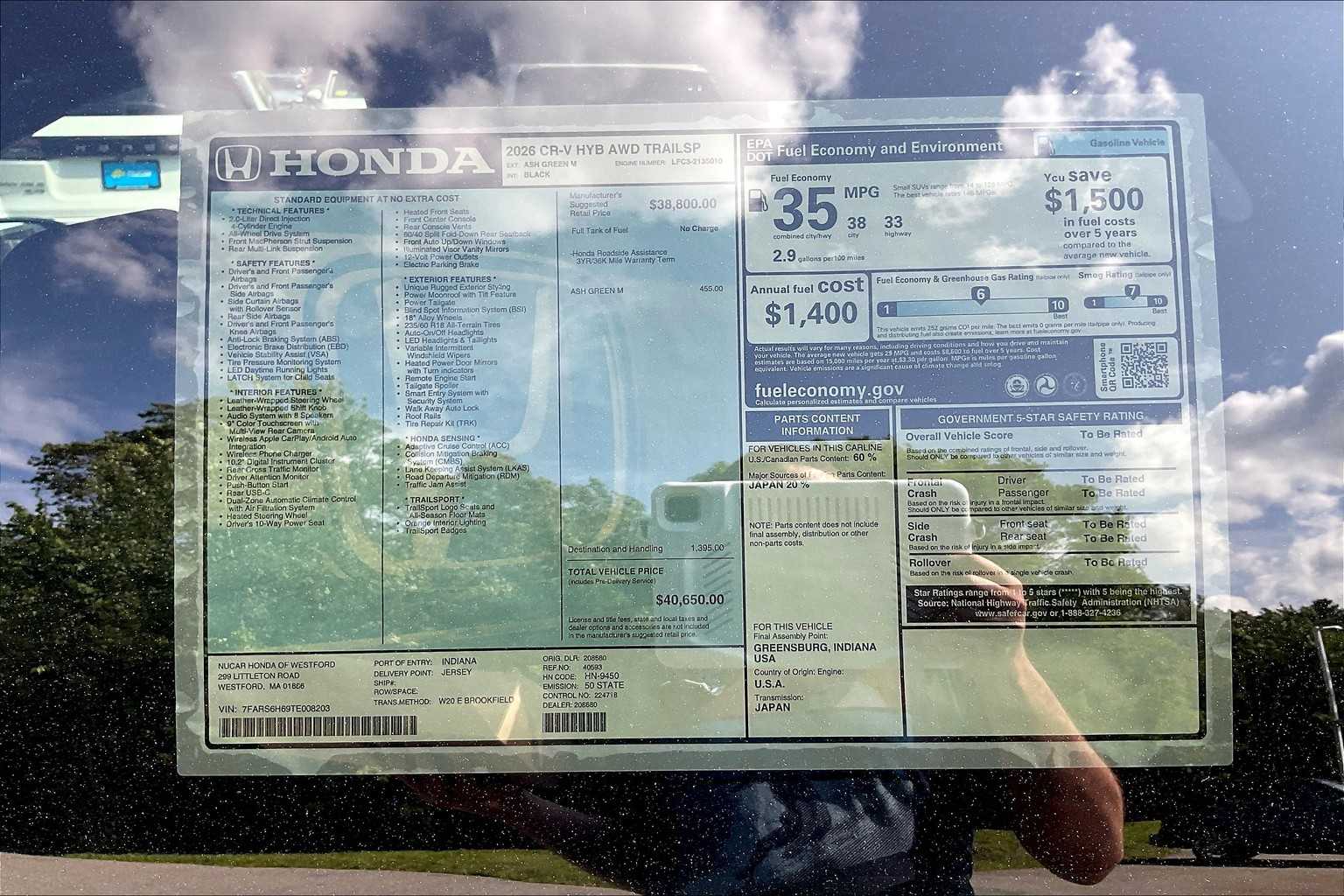 2026 Honda CR-V Hybrid TrailSport - Photo 18
