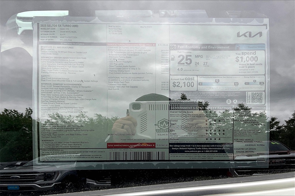 2025 Kia Seltos SX - Photo 17