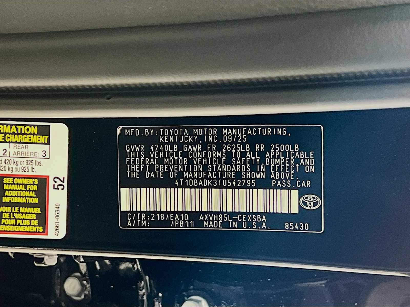 2026 Toyota Camry SE - Photo 20