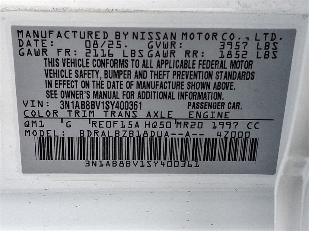 2025 Nissan Sentra S - Photo 18