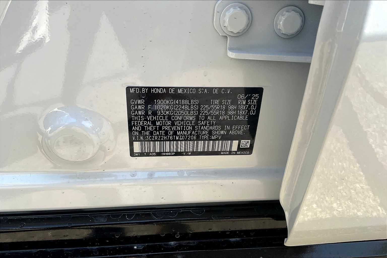 2026 Honda HR-V EX-L - Photo 15