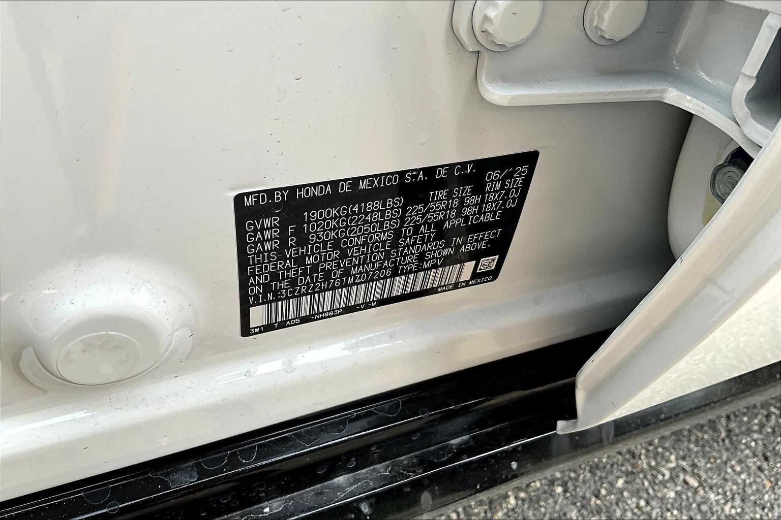2026 Honda HR-V EX-L - Photo 17