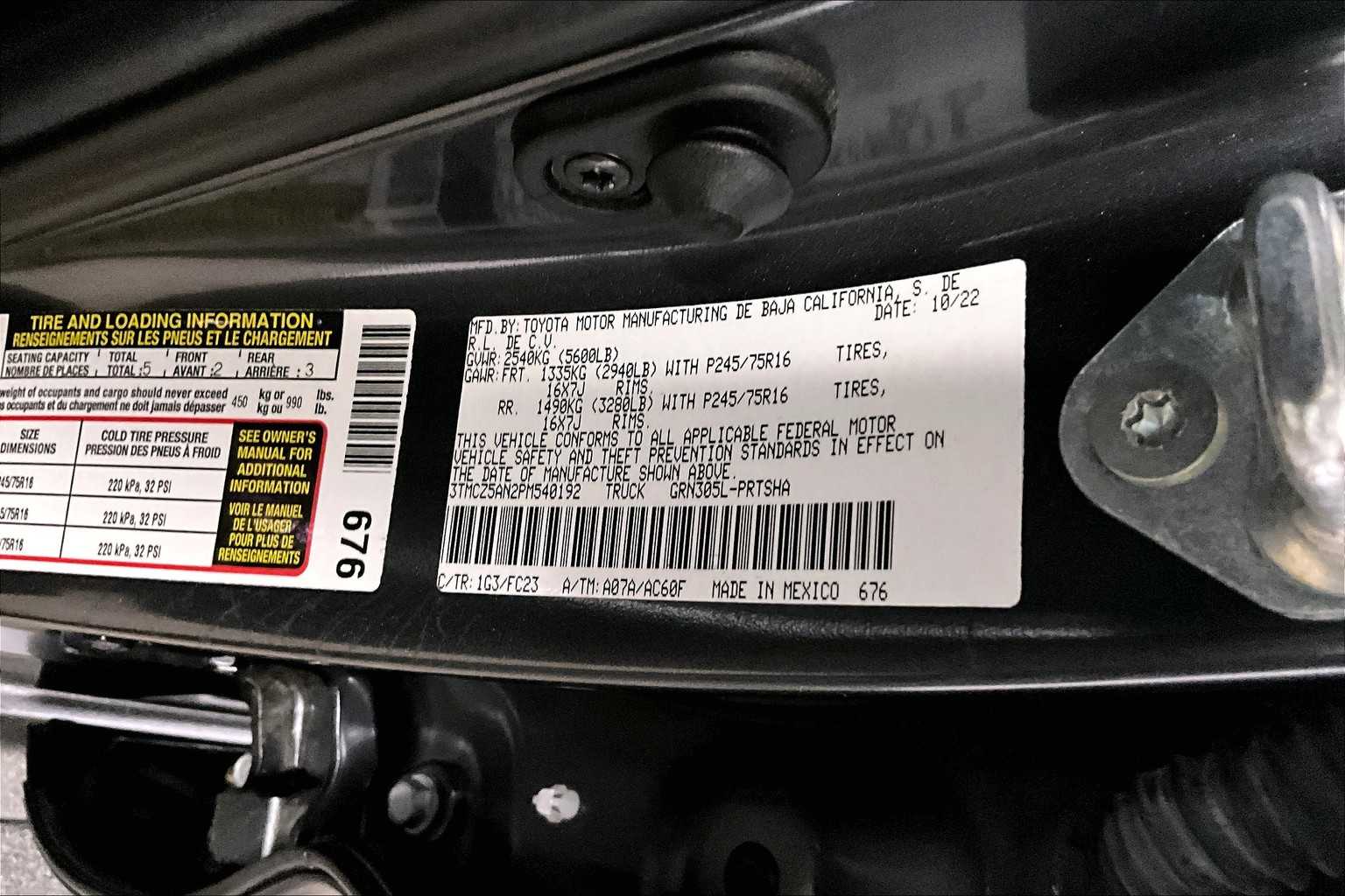 2023 Toyota Tacoma SR5 - Photo 35