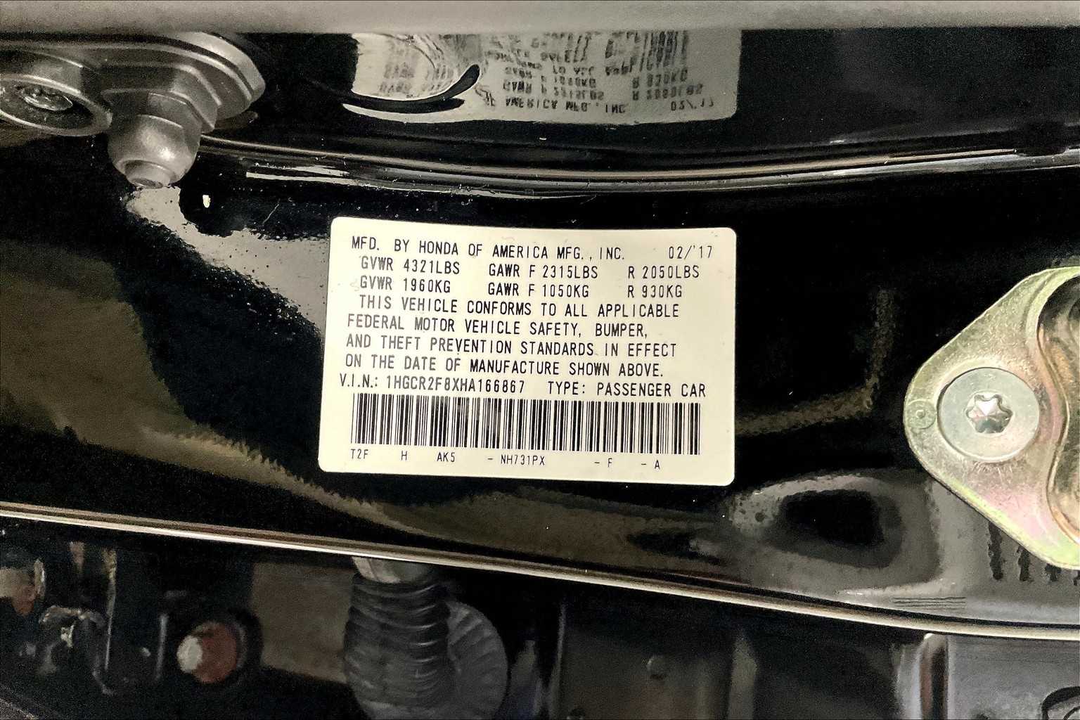 2017 Honda Accord EX-L - Photo 36