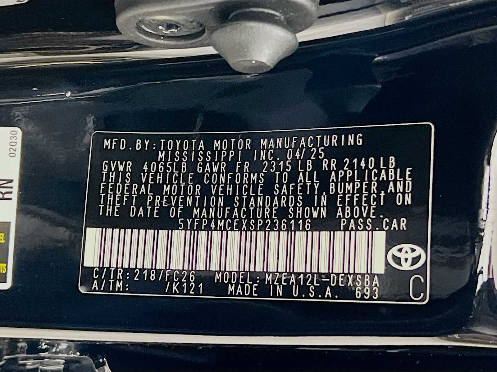2025 Toyota Corolla SE - Photo 19