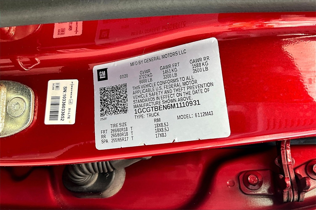 2021 Chevrolet Colorado Work Truck - Photo 36