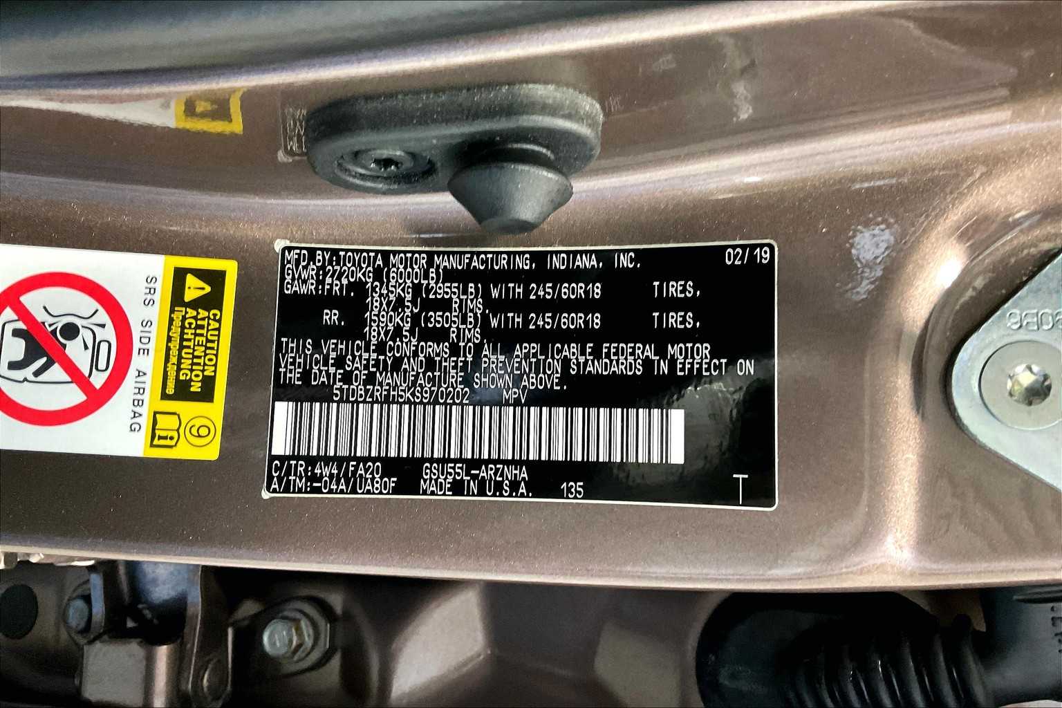 2019 Toyota Highlander LE Plus - Photo 35