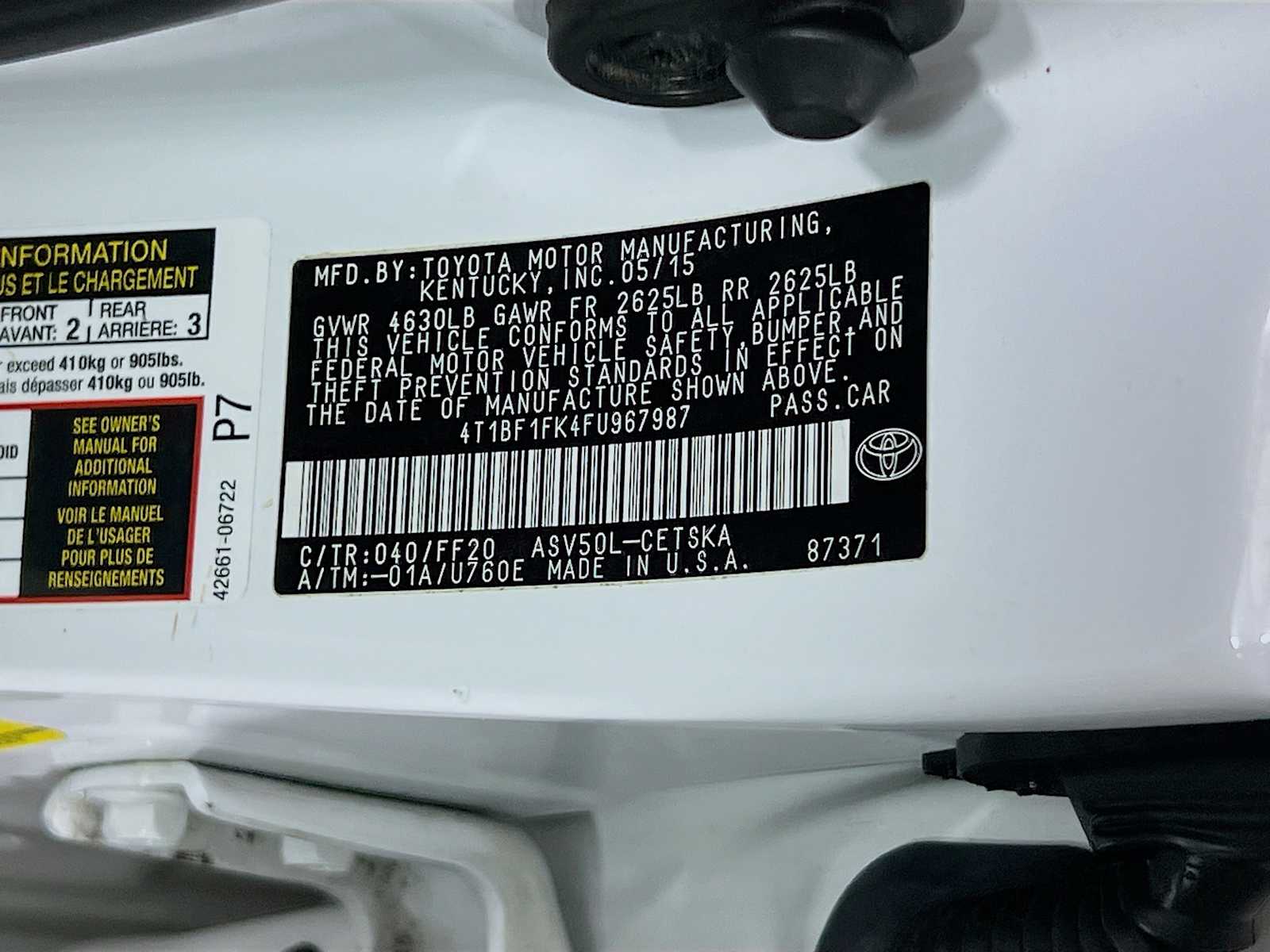 2015 Toyota Camry SE - Photo 30