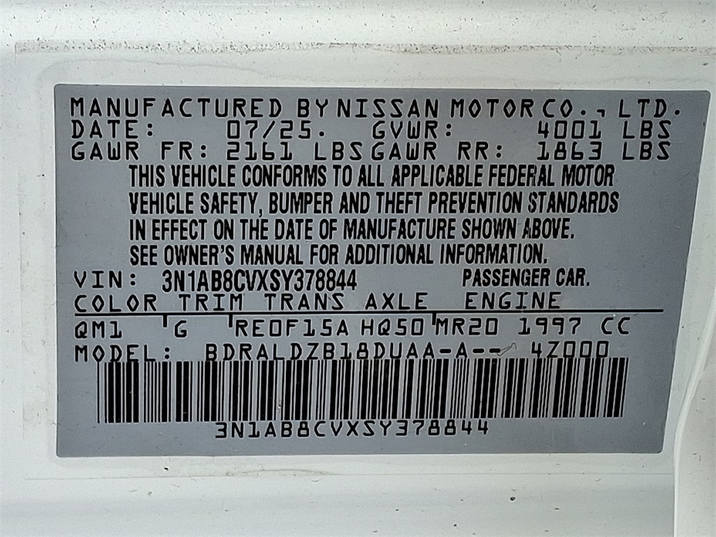2025 Nissan Sentra SV - Photo 19