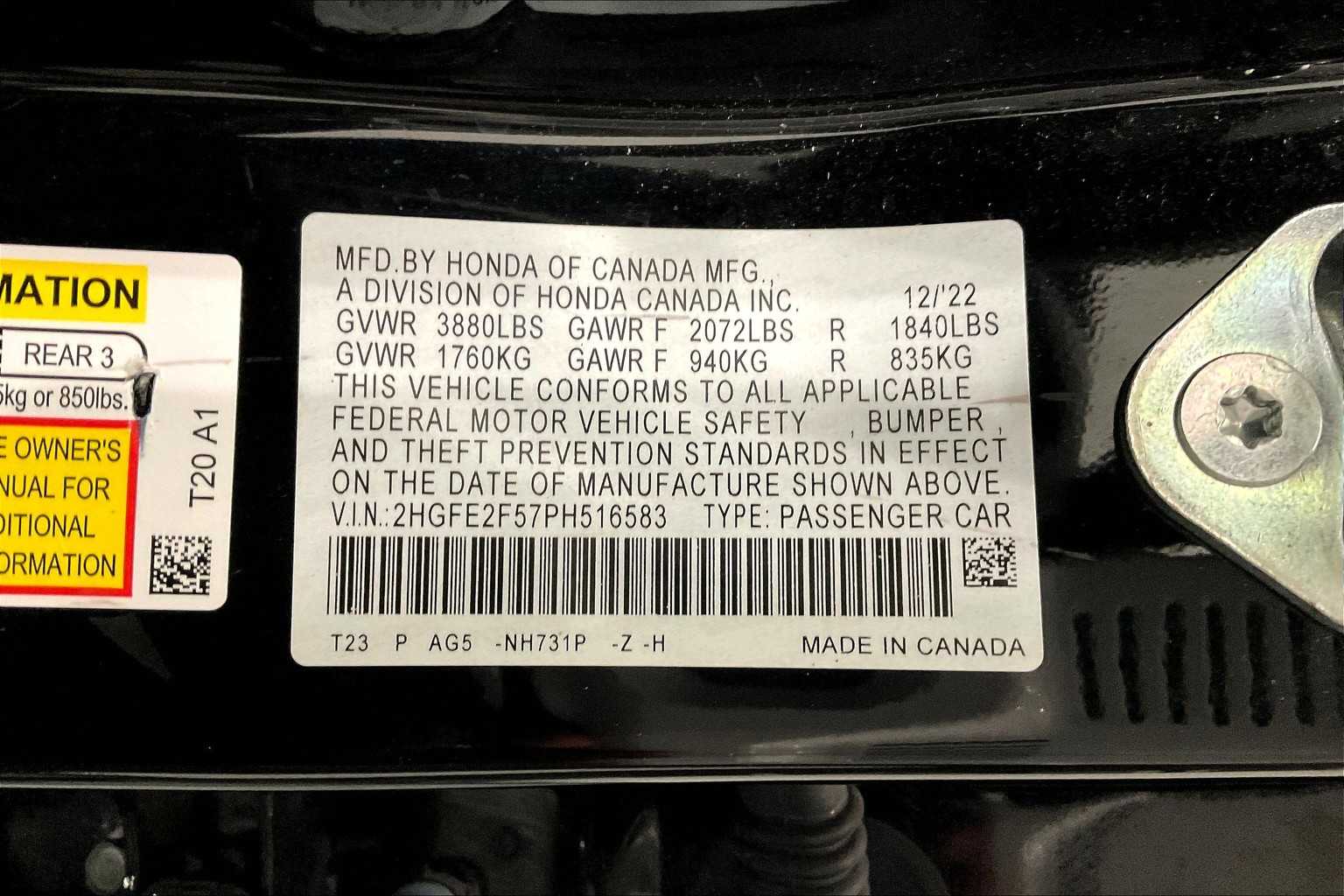 2023 Honda Civic Sport - Photo 33