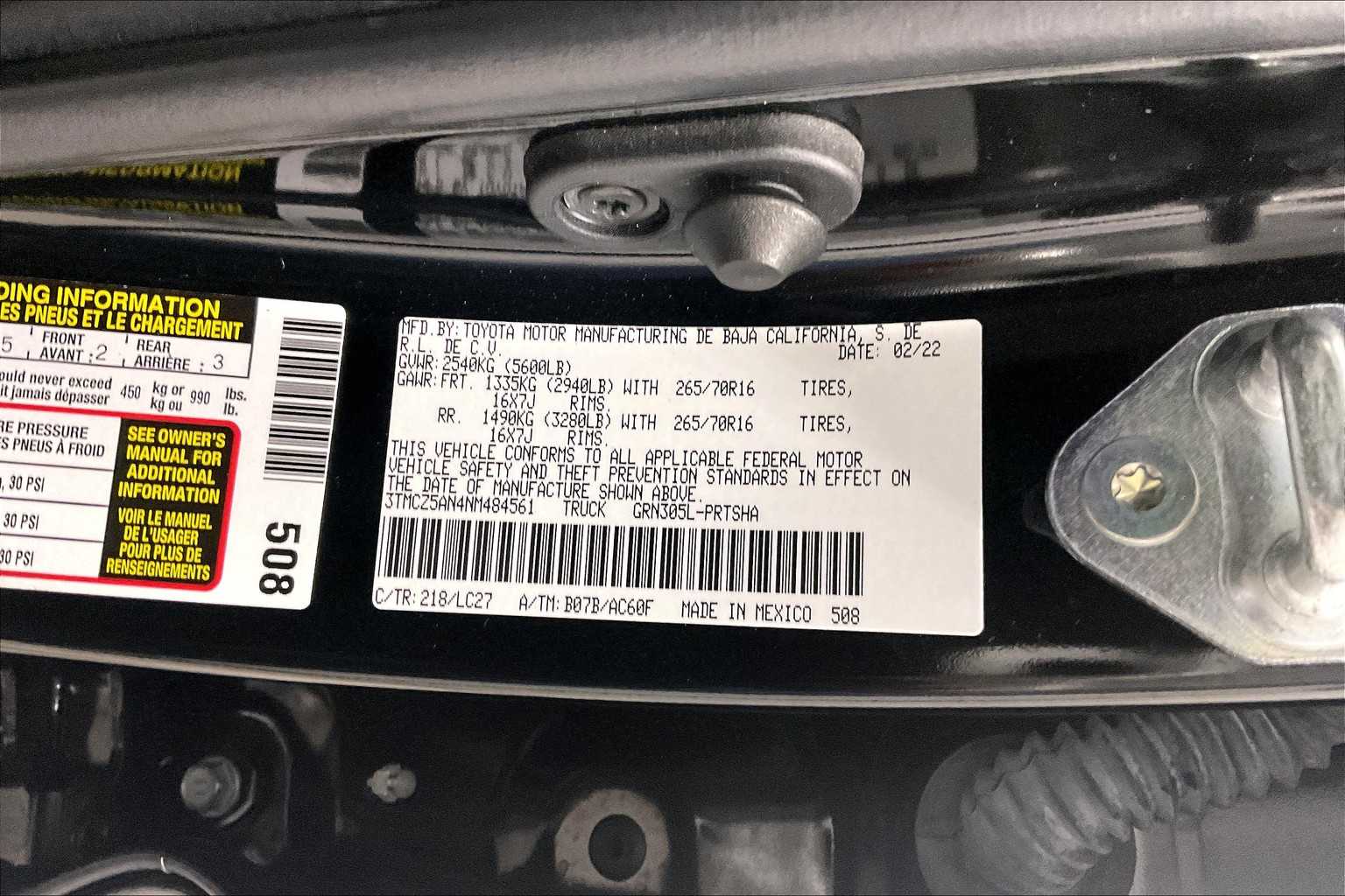 2022 Toyota Tacoma TRD Off Road - Photo 37