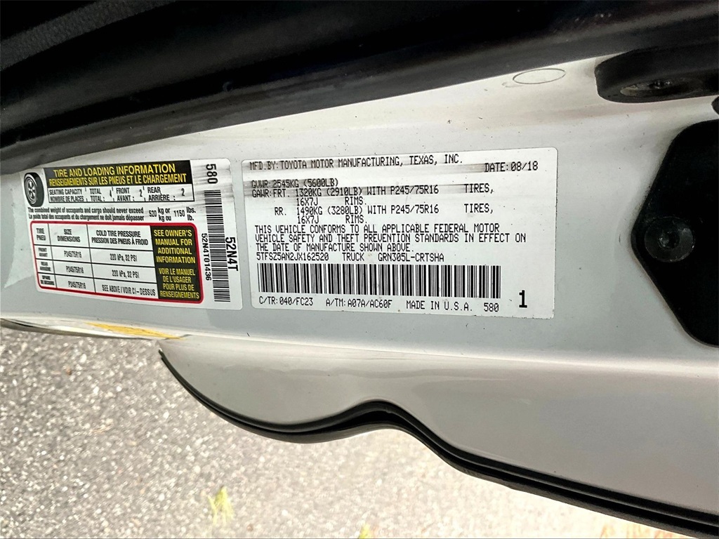 2018 Toyota Tacoma SR5 - Photo 36