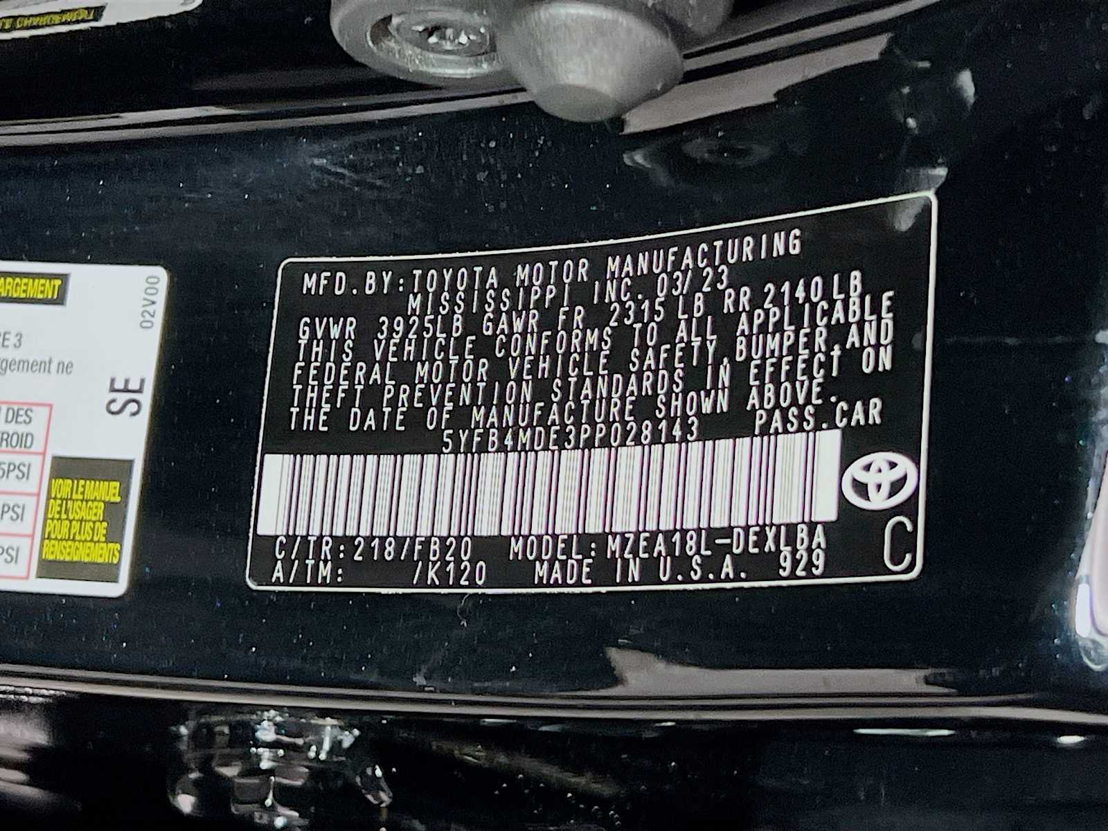 2023 Toyota Corolla LE - Photo 30