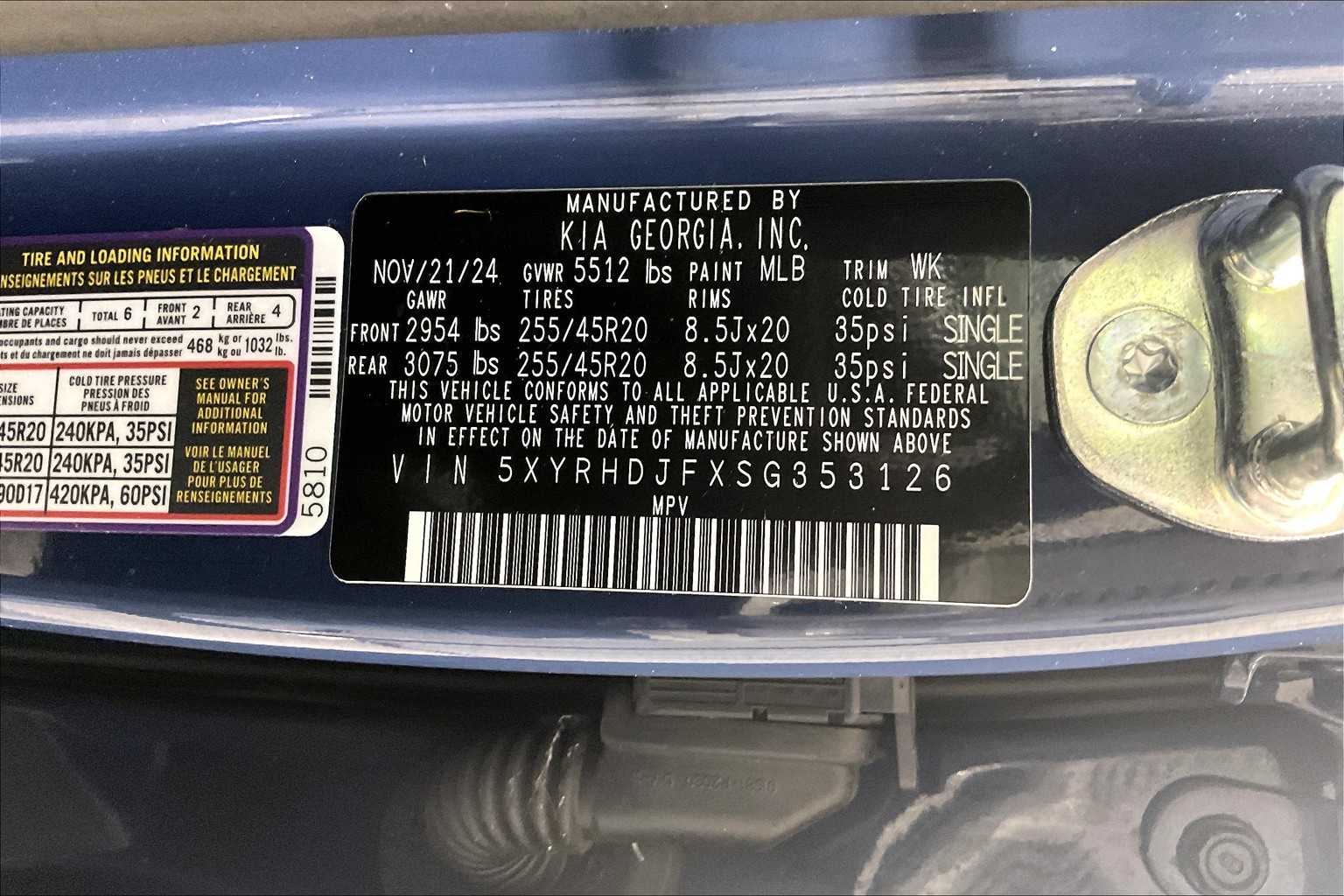 2025 Kia Sorento X-Line EX - Photo 37