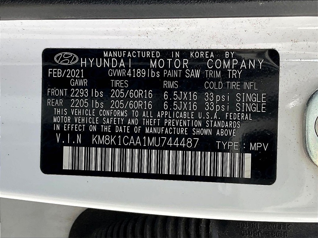 2021 Hyundai Kona SE - Photo 30