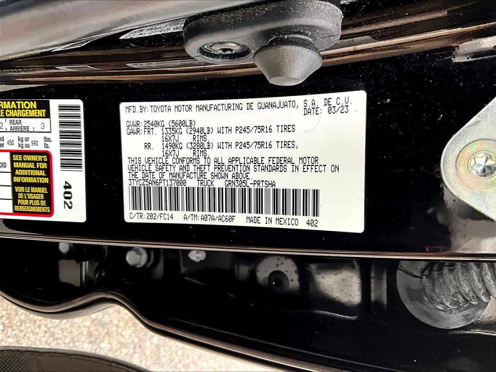 2023 Toyota Tacoma SR5 - Photo 36