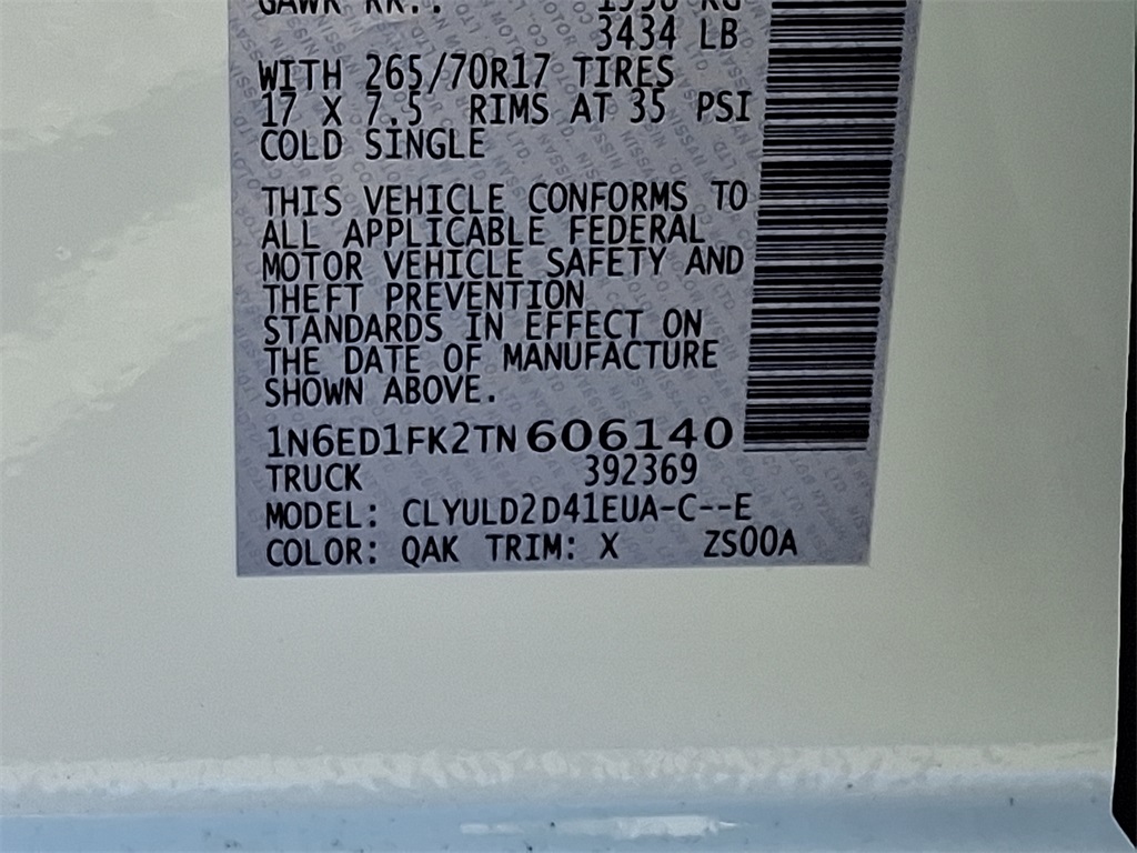 2026 Nissan Frontier PRO-4X - Photo 19