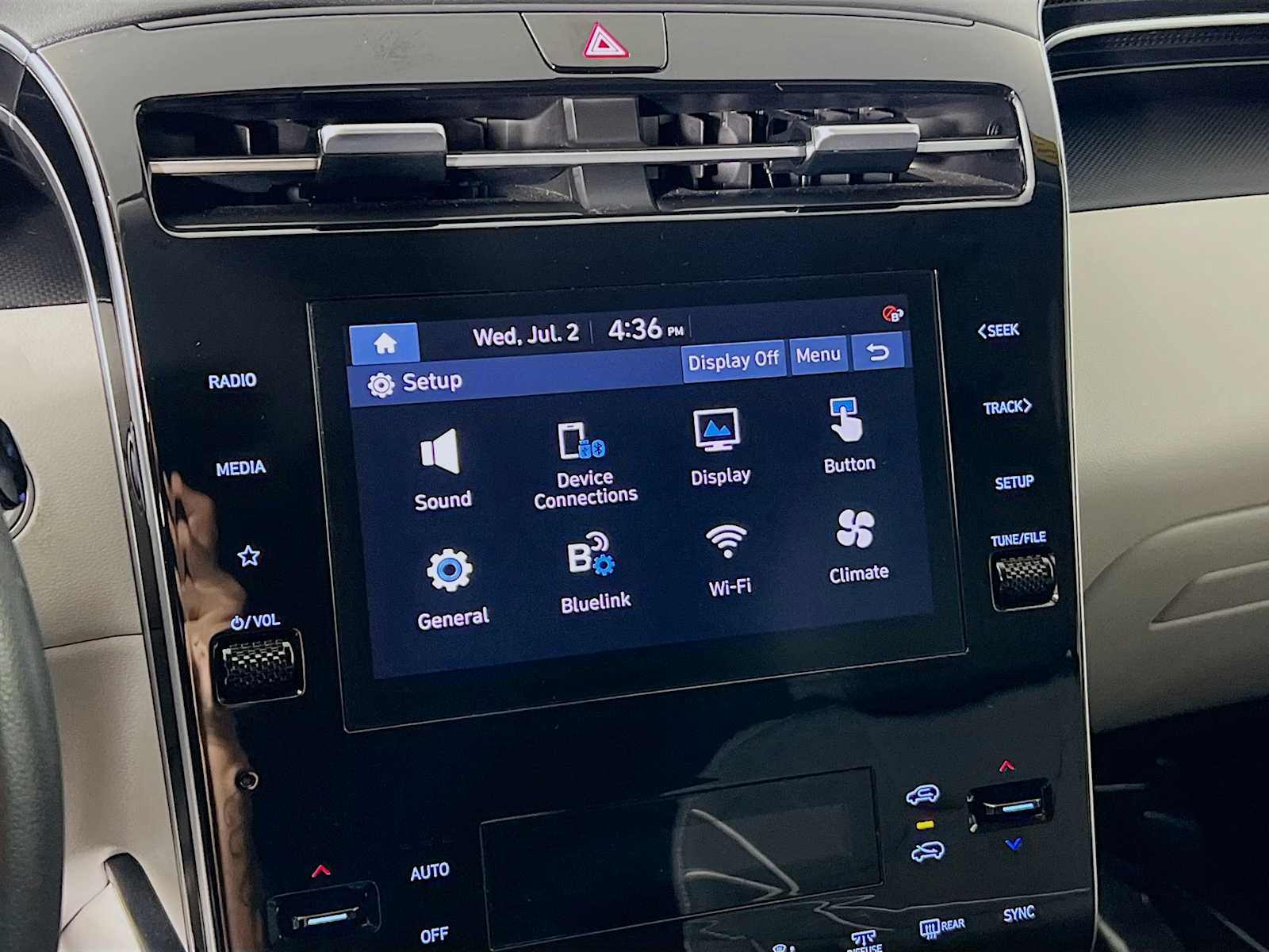 2022 Hyundai Tucson Hybrid Blue - Photo 13