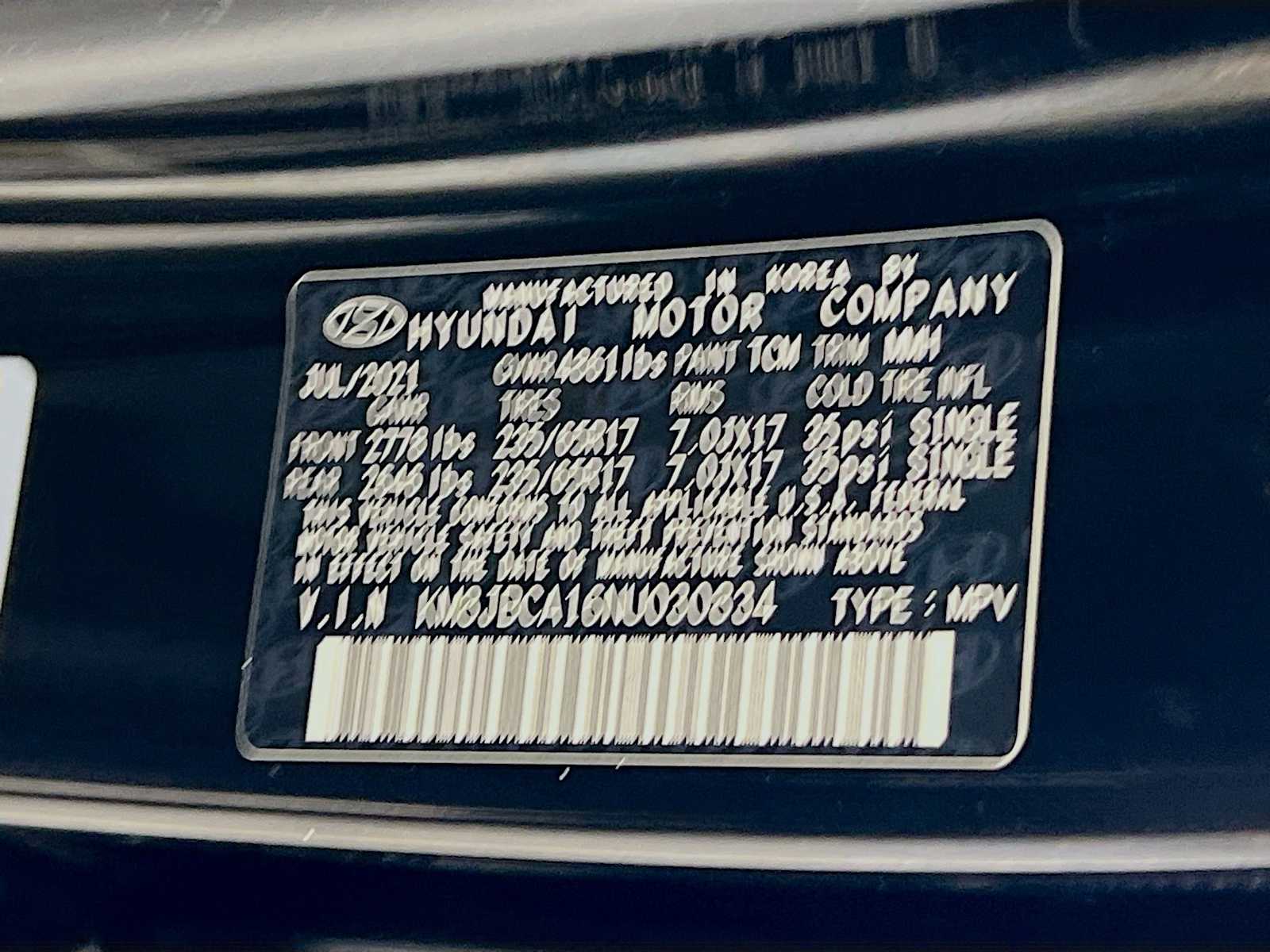 2022 Hyundai Tucson Hybrid Blue - Photo 32