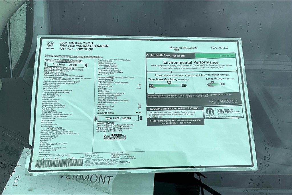 2024 Ram ProMaster 2500 Base - Photo 17