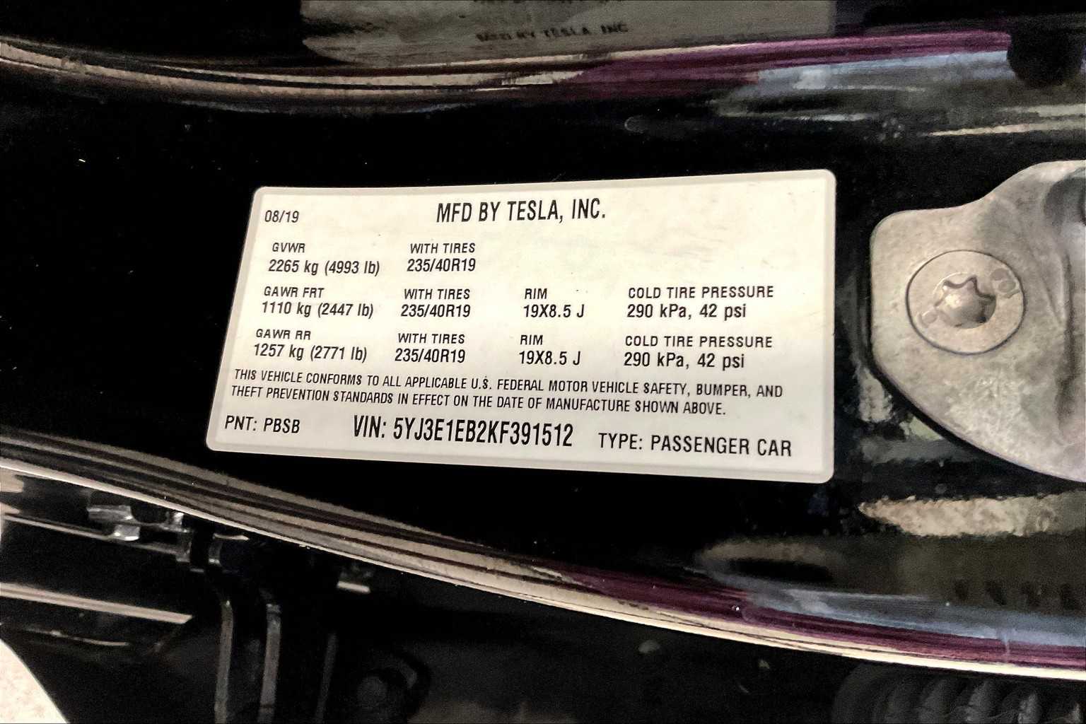 2019 Tesla Model 3 Long Range - Photo 36