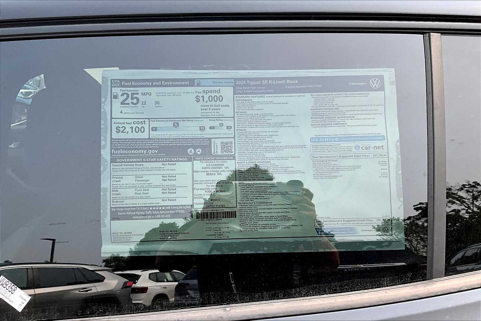 2025 Volkswagen Tiguan SE R-Line Black - Photo 18