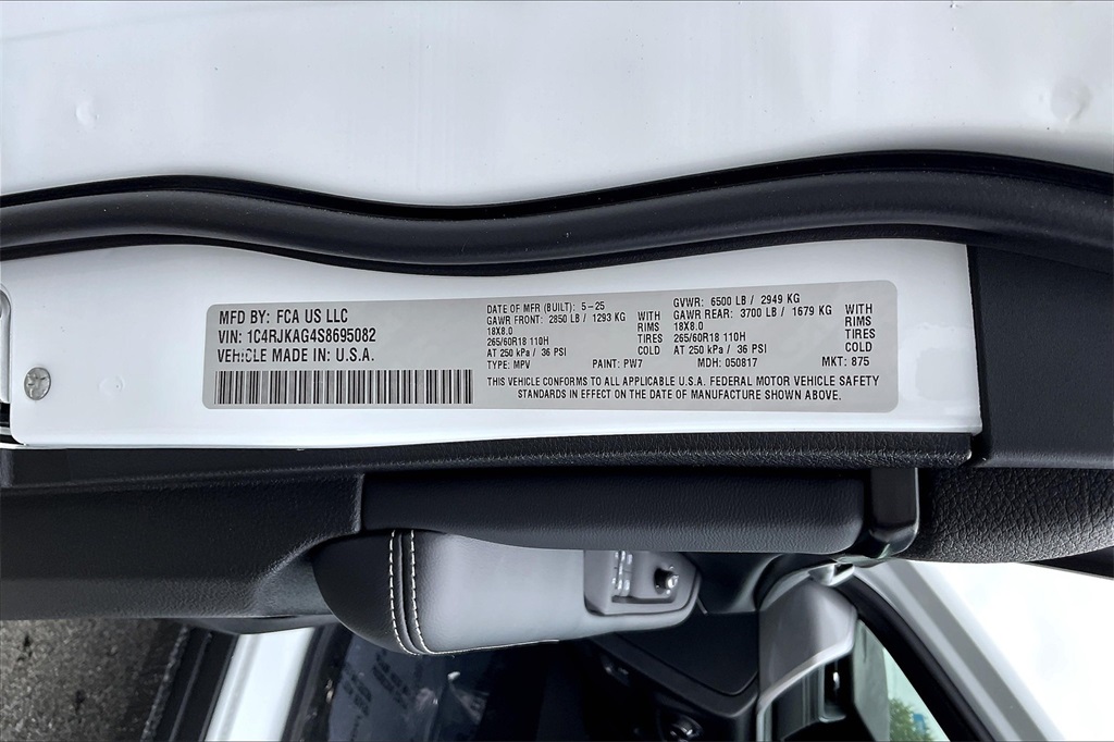 2025 Jeep Grand Cherokee L Altitude X - Photo 16