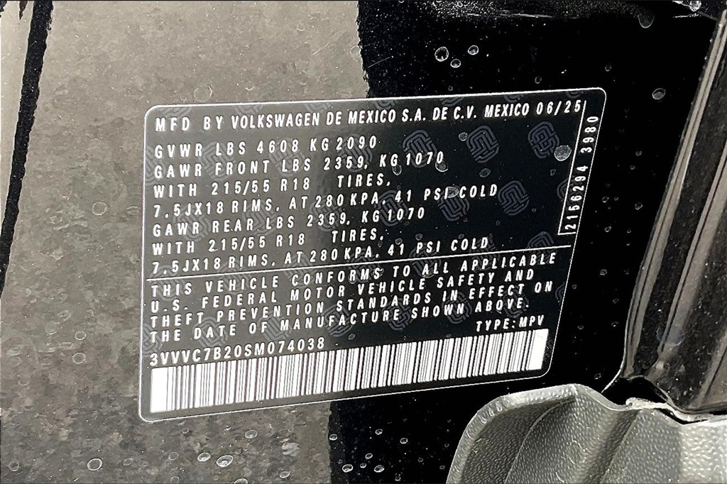 2025 Volkswagen Taos 1.5T SE - Photo 16