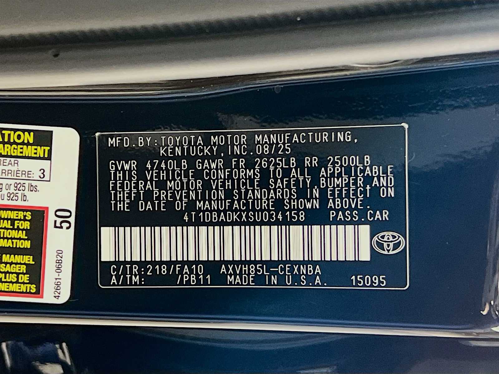 2025 Toyota Camry LE - Photo 20