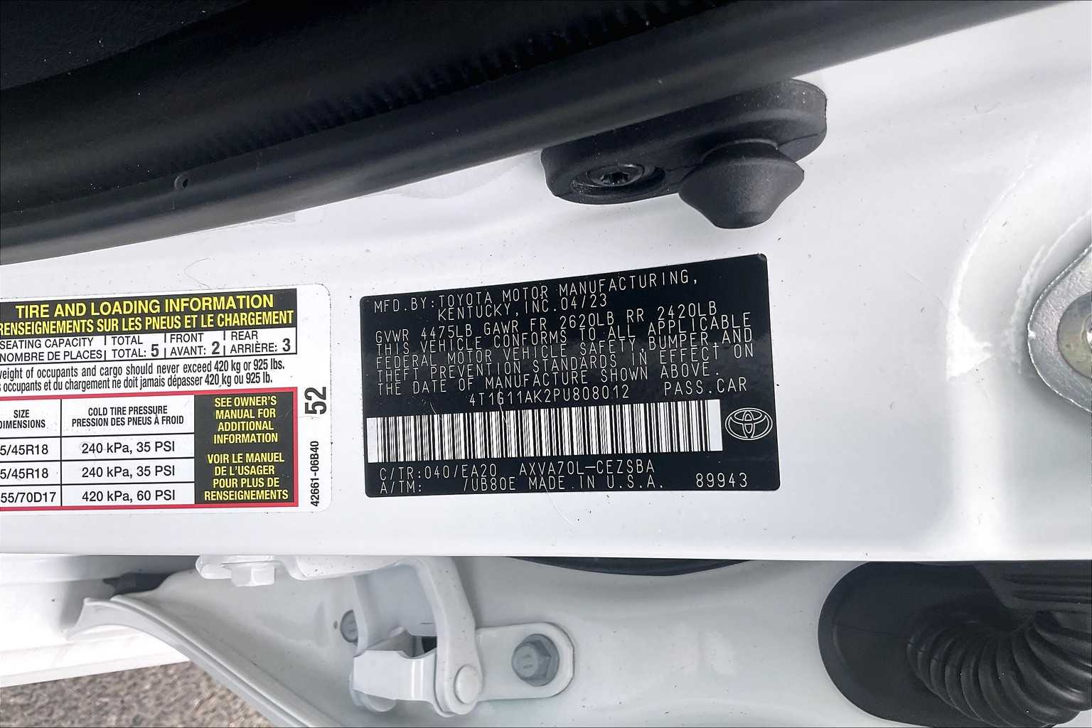 2023 Toyota Camry Hybrid SE Nightshade - Photo 35
