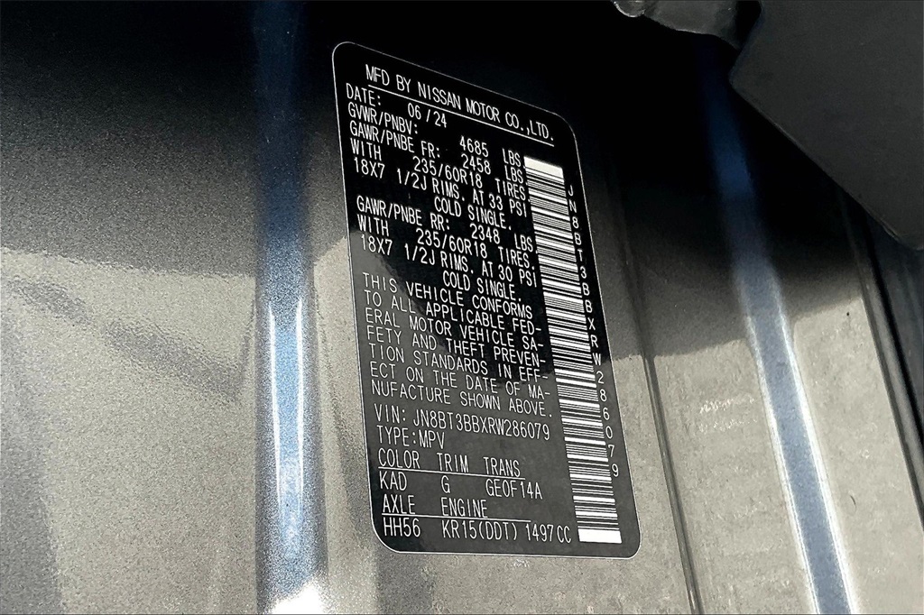 2024 Nissan Rogue SV - Photo 33