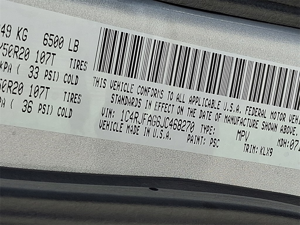 2018 Jeep Grand Cherokee Altitude - Photo 25