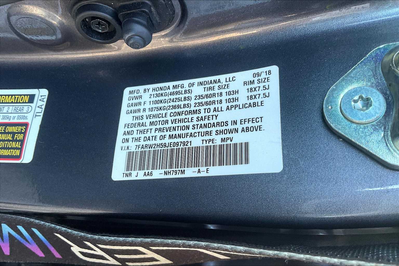 2018 Honda CR-V EX - Photo 35