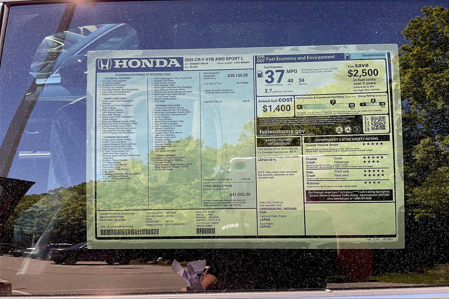 2025 Honda CR-V Hybrid Sport-L - Photo 17