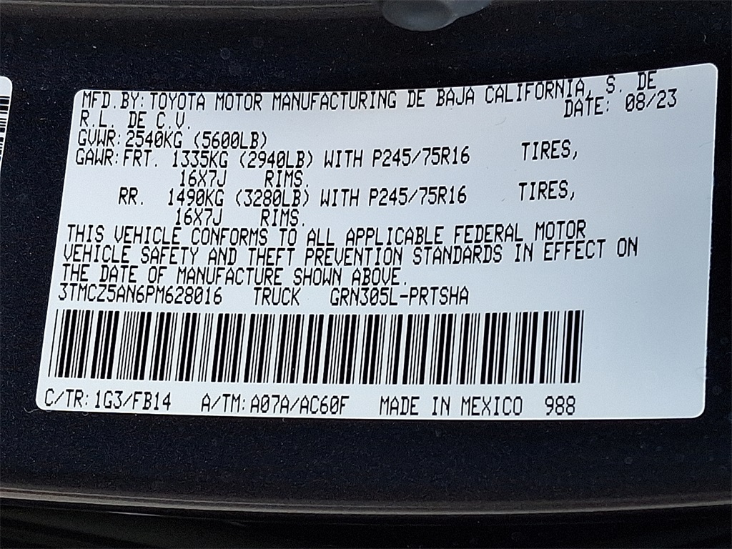 2023 Toyota Tacoma  - Photo 27
