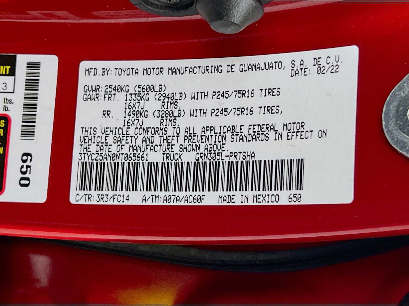 2022 Toyota Tacoma SR5 - Photo 30