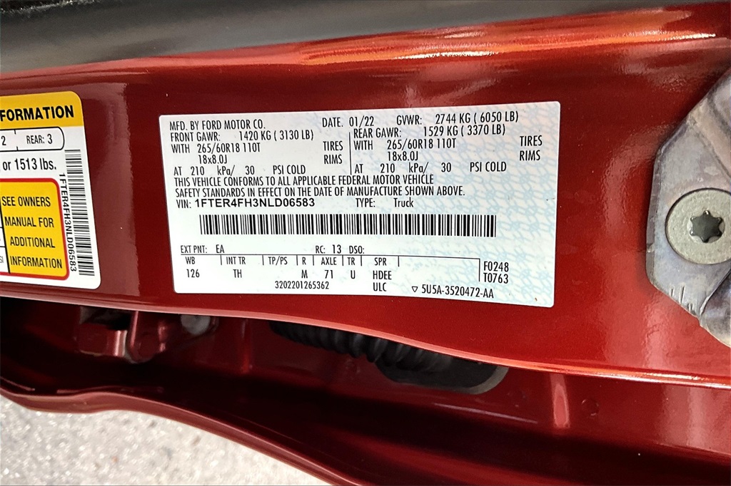2022 Ford Ranger XLT - Photo 36