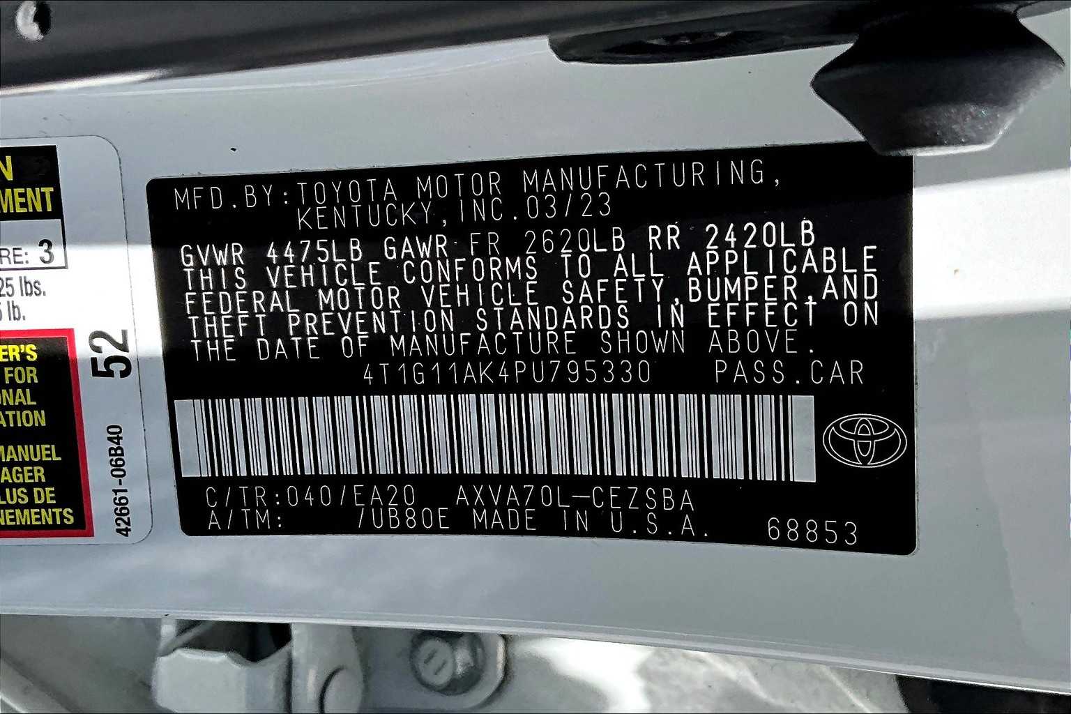 2023 Toyota Camry SE - Photo 35