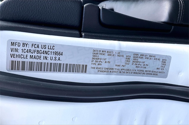 2022 Jeep Grand Cherokee WK Limited - Photo 34