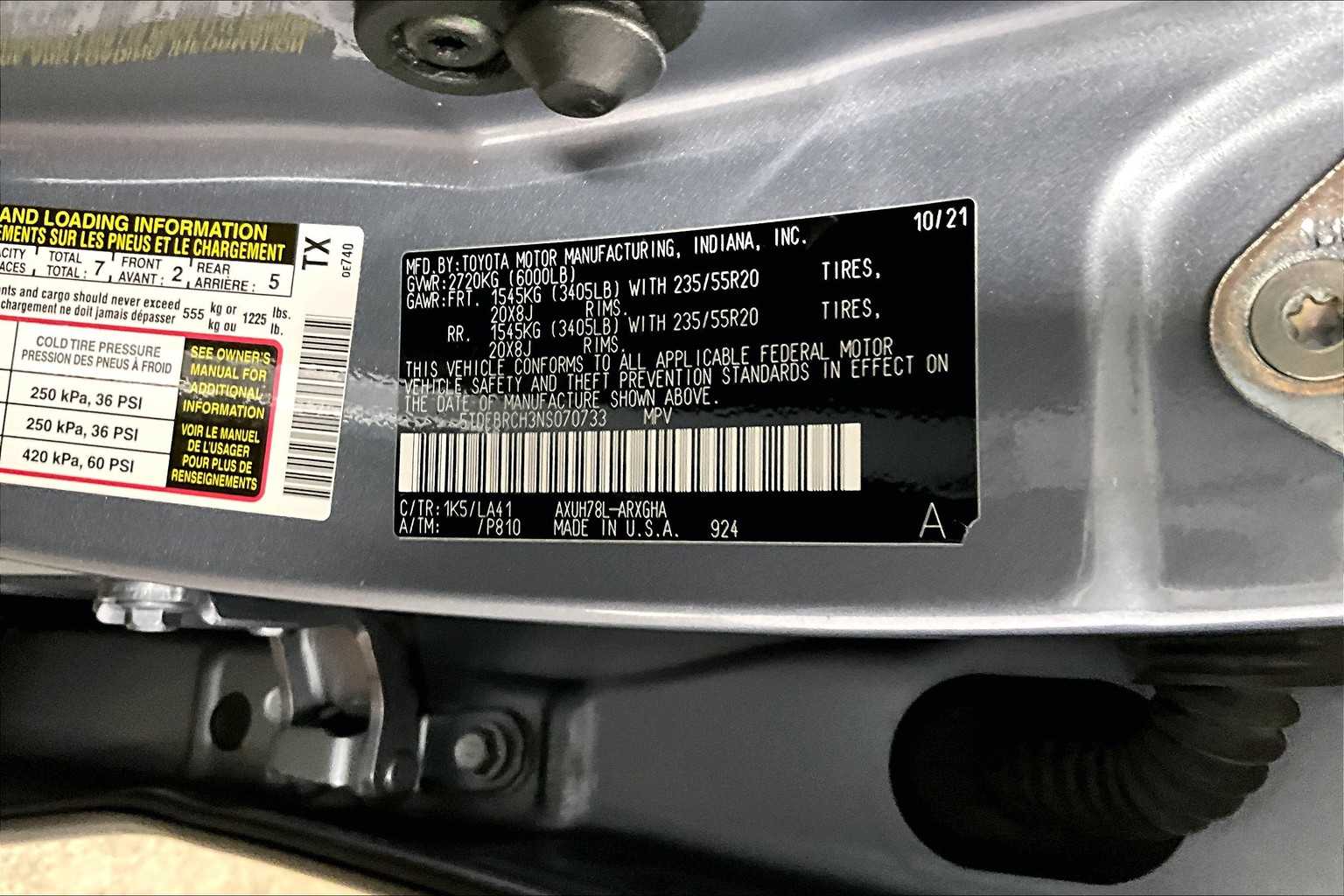 2022 Toyota Highlander Hybrid Platinum - Photo 36