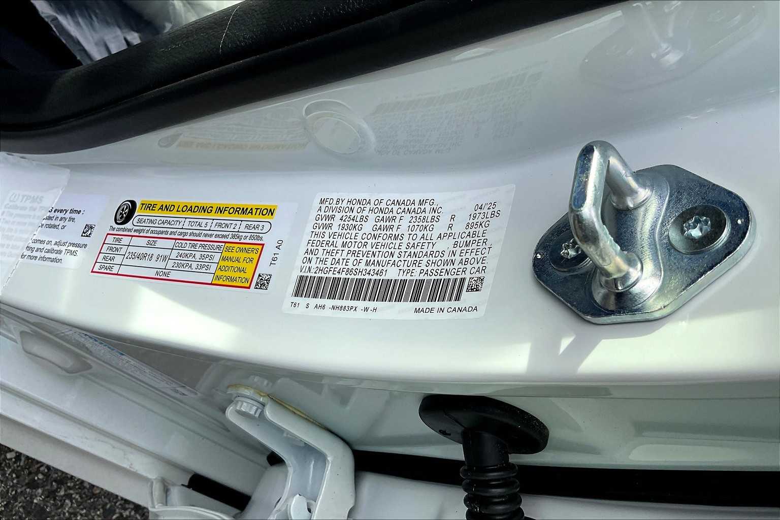 2025 Honda Civic Hybrid Sport - Photo 18
