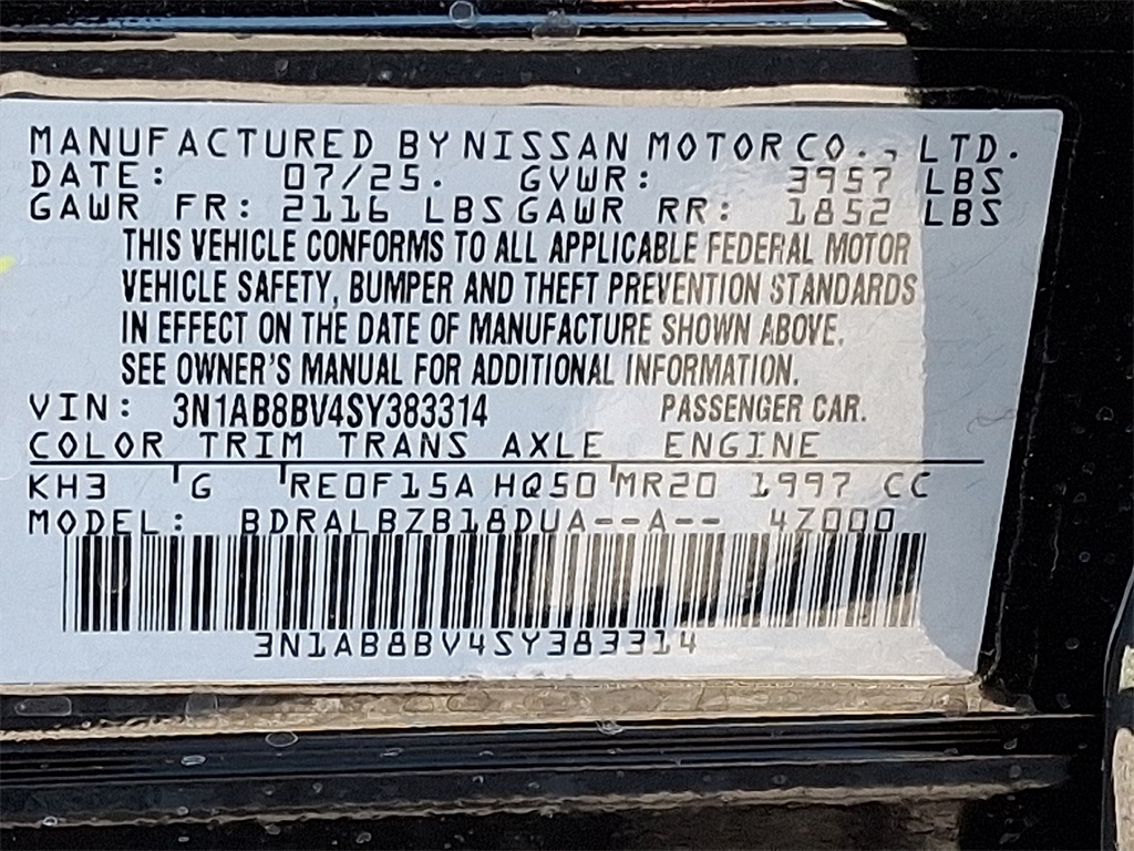 2025 Nissan Sentra S - Photo 19