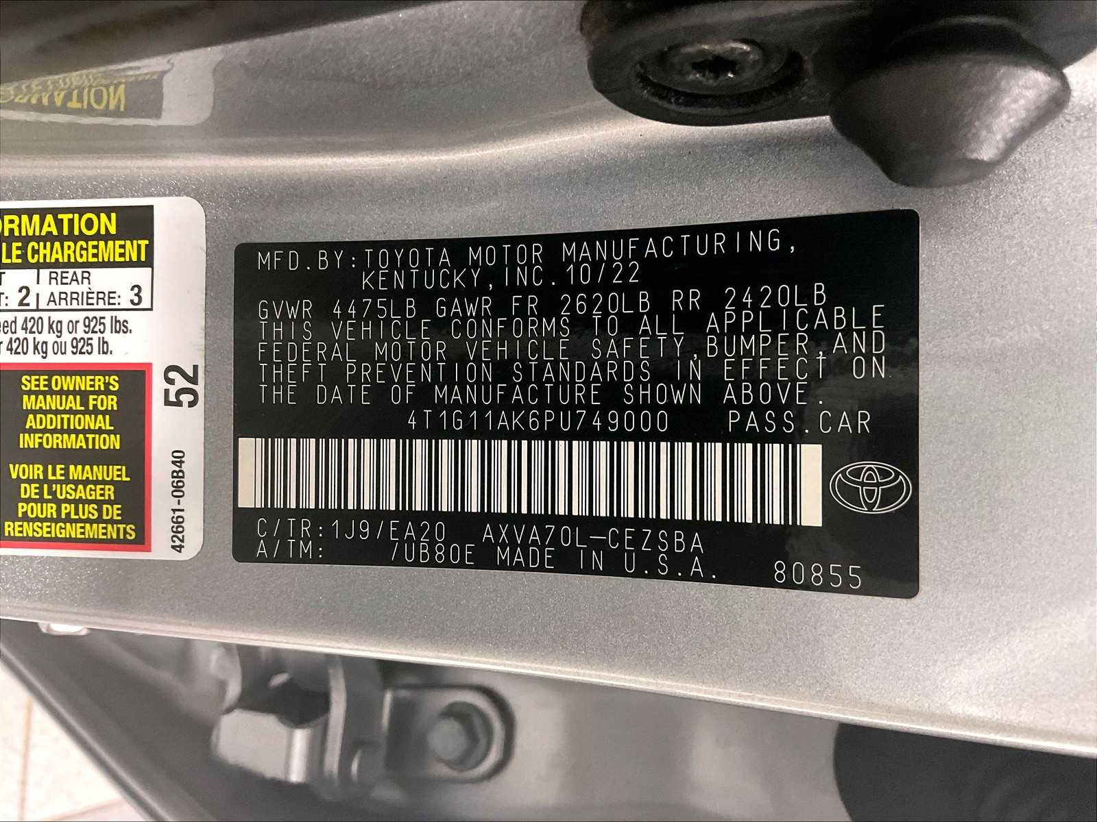 2023 Toyota Camry SE - Photo 35