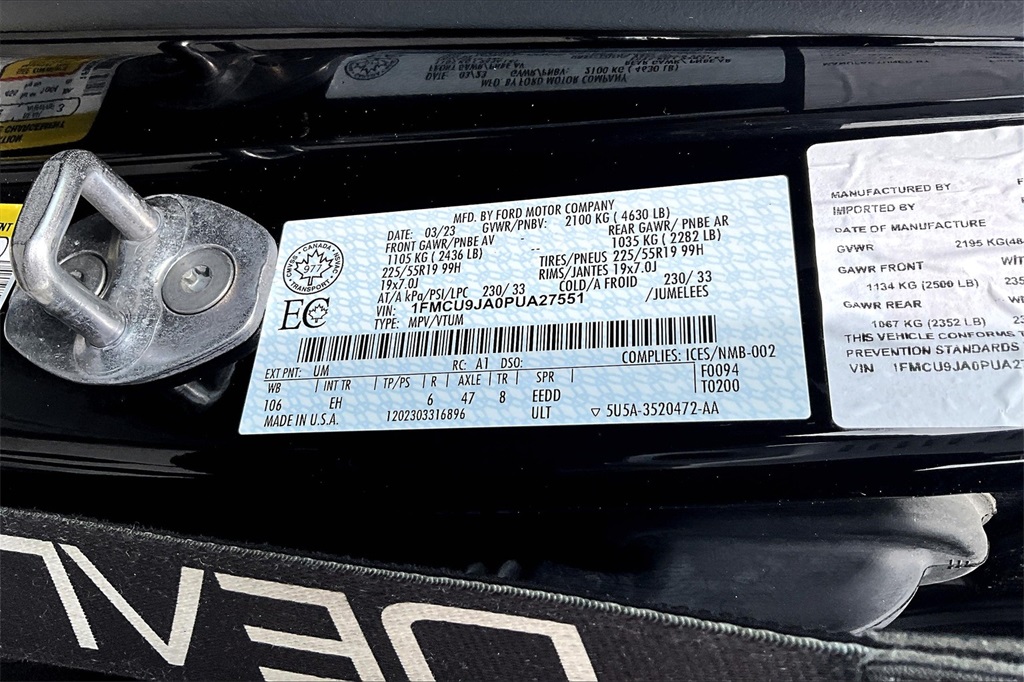 2023 Ford Escape Platinum - Photo 35