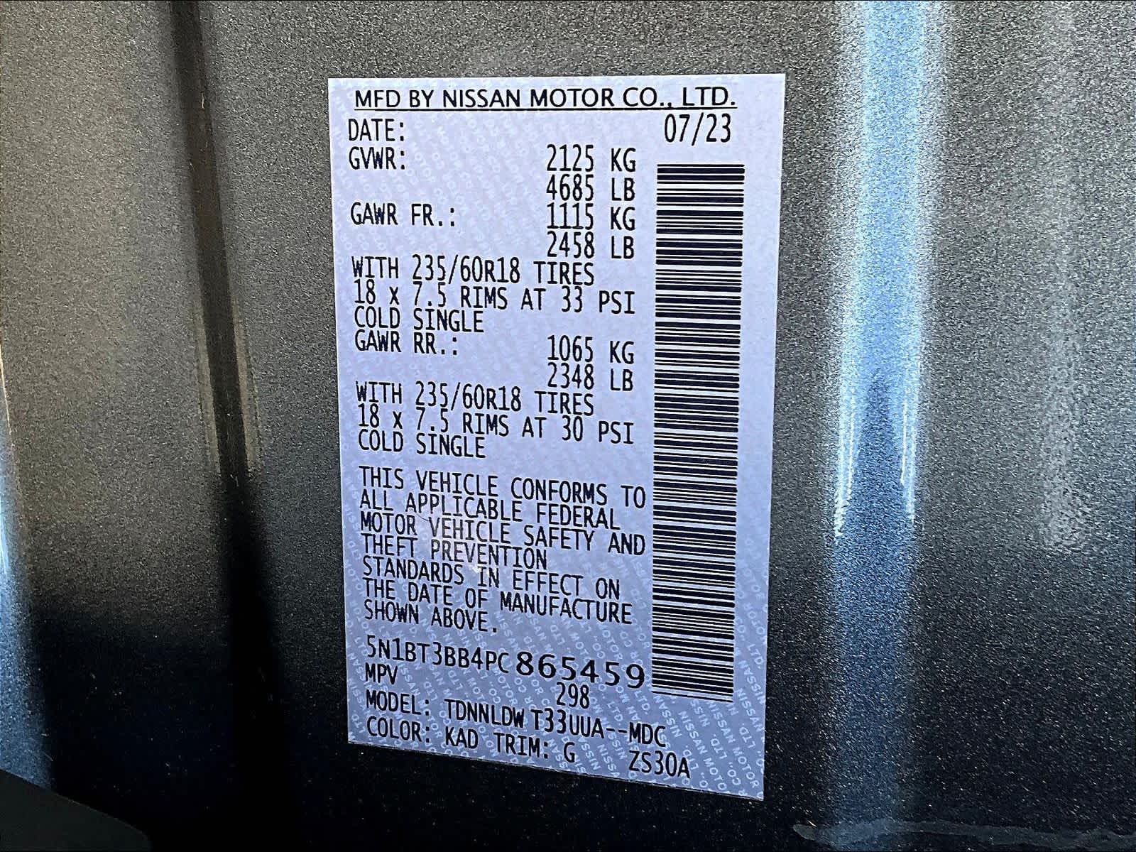 2023 Nissan Rogue SV - Photo 33