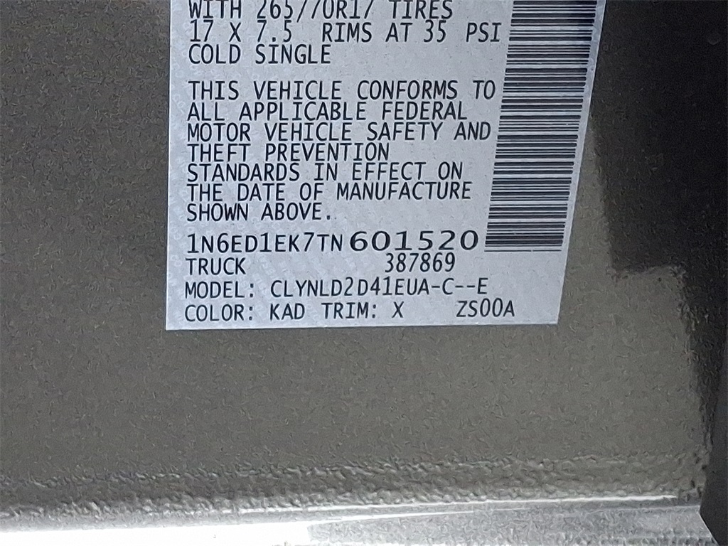 2026 Nissan Frontier PRO-4X - Photo 19