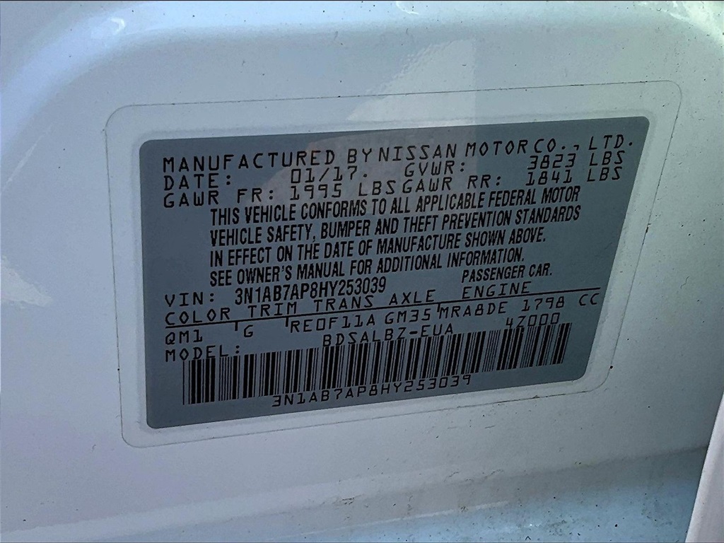 2017 Nissan Sentra S - Photo 35