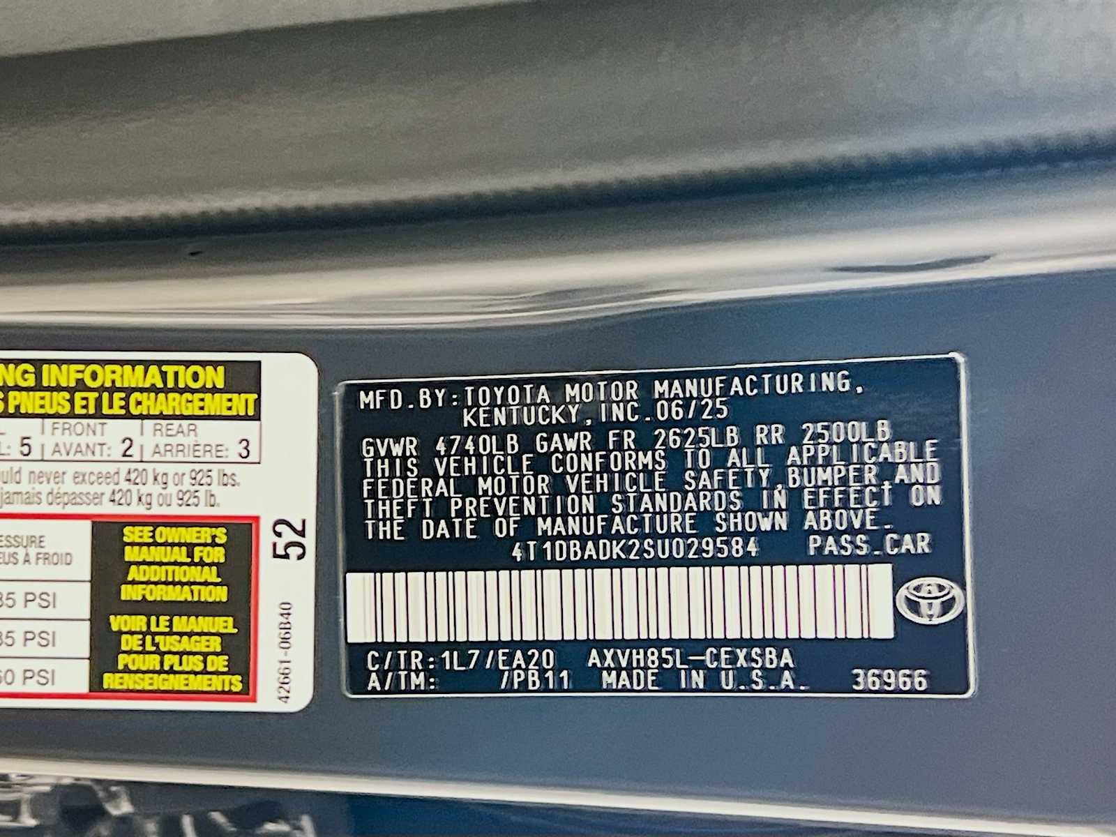 2025 Toyota Camry SE - Photo 20